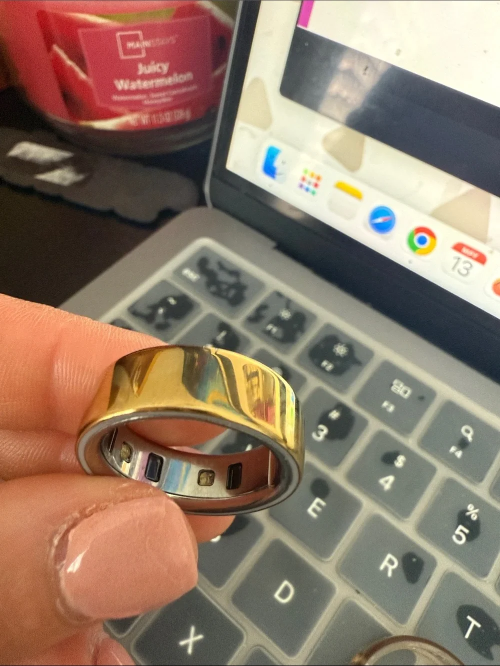 Oura Gold size 9 Smart Ring Gen 4